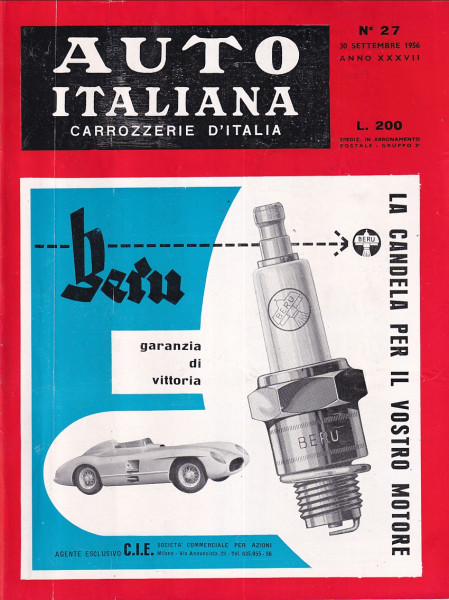 Auto Italiana - 1956 - Nr. 27