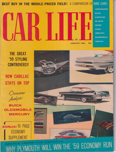 Car Life - 1959 February