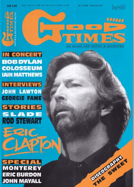 Good Times Ausgabe Nr. 16 - Eric Clapton, Slade, Rod Stewart, Eric Burdon, John Mayall, Frankie Broo