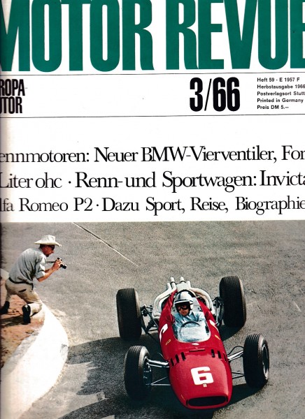 Motor Revue - Heft 59 - Herbst 1966