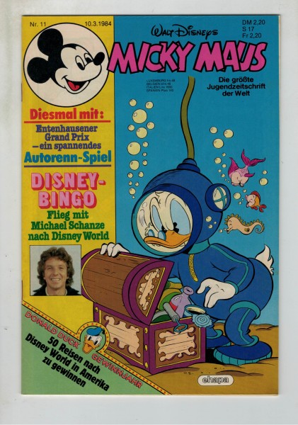 Micky Maus 1984 Nr. 11 / 10.03.1984
