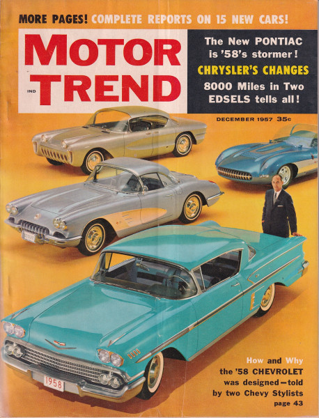 Motor Trend - 1957 December