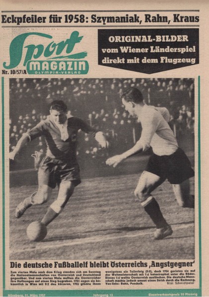 Sport Magazin - 1957 10 A - 11. März 1957