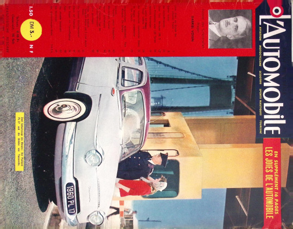 L´Automobile No. 160 - August 1959