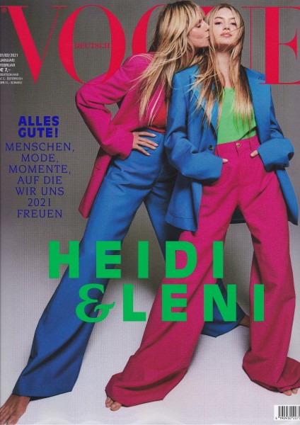 VOGUE - Mode, Beauty, Health - 2021-01/02 - Heidi Klum & Leni