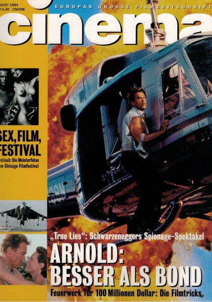 Cinema Zeitschrift, Heft Nr. 195 August 1994, Arnold Schwarzenegger, Robert DeNiro