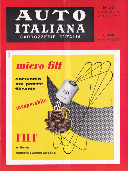 Auto Italiana - 1955 - Nr. 27