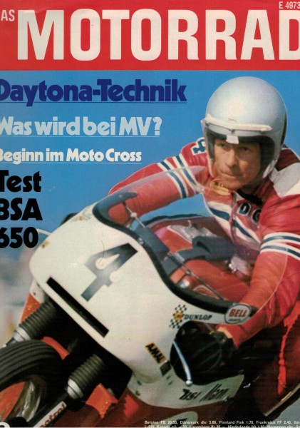 Das Motorrad - 1971 - Heft 09 - BSA 650 Thunderbolt