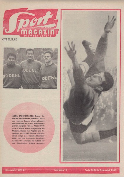 Sport Magazin - 1962 47 B - 21.11.1962