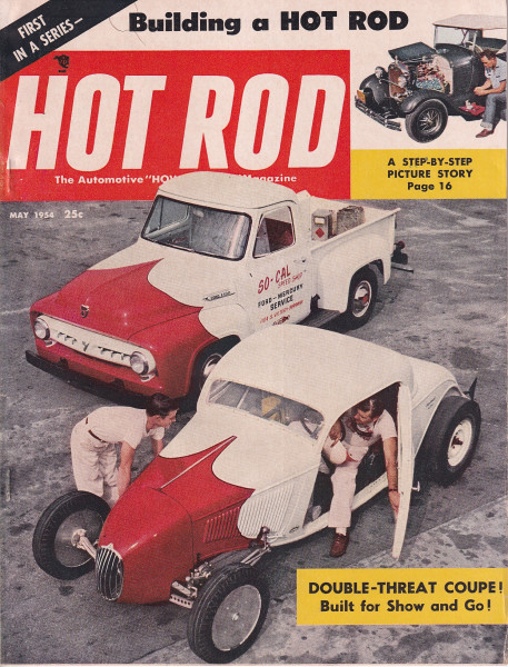 Hot Road Magazine - 1954 May
