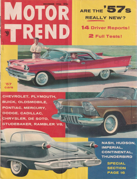 Motor Trend - 1956 December