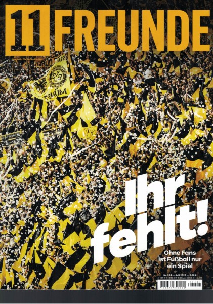 11 Freunde - Heft Nr. 224 - Juli 2020 - Sehnsucht nach Fans