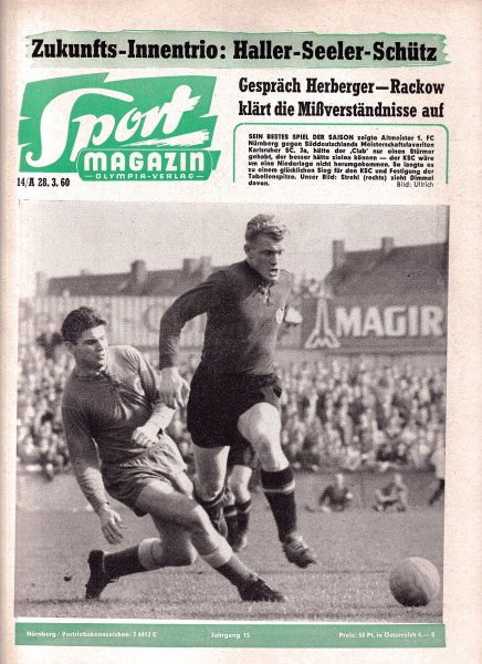 Sport Magazin - 1960 14 A - 28. März 1960