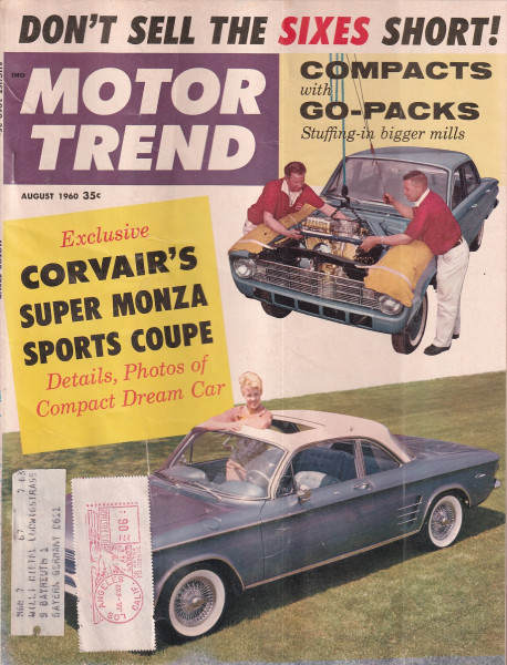 Motor Trend - 1960 August