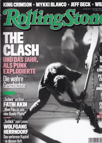Rolling Stone 2016-09 September - Ausgabe 263 - The Clash, King Crimson, Mykki Blanco - mit CD