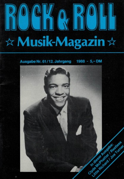 Rock & Roll Musik Magazin - Heft 61 - 1988 - Clyde McPhatter, Restless, Little Richard, Joe Turner