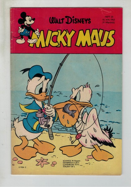Micky Maus 1963 Nr. 20 / 18.05.1963