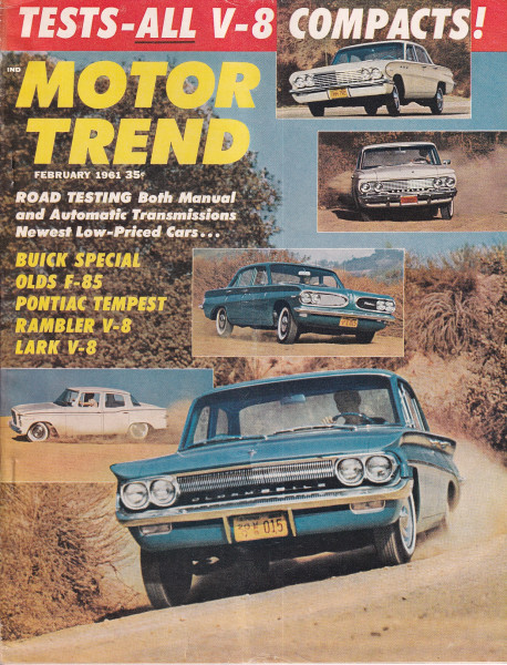 Motor Trend - 1961 February