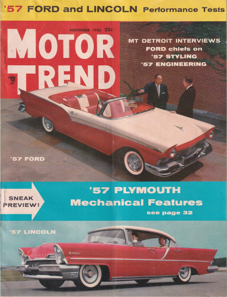 Motor Trend - 1956 November