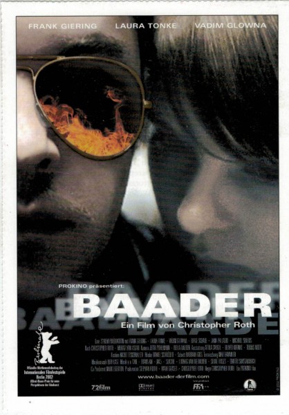 Cinema Filmkarte "Baader"