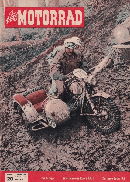 Das Motorrad - 1955 - Heft 20 - Die neue Sachs 175