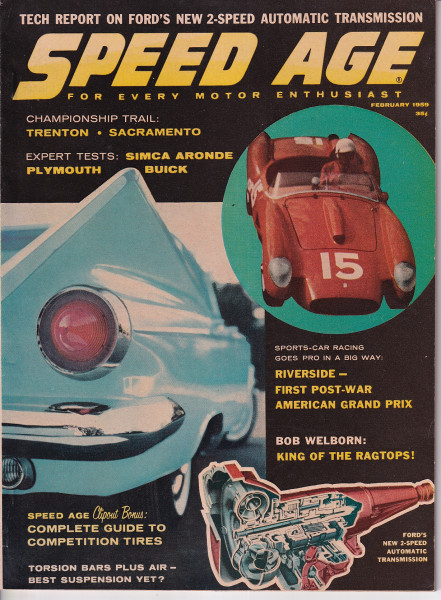 Speed Age - For every Motor Enthusiast - February 1959