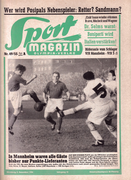 Sport Magazin - 1955 49 A - 05. Dezember 1955