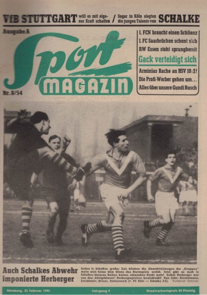 Sport Magazin - 1954 08 A - 22. Februar 1954