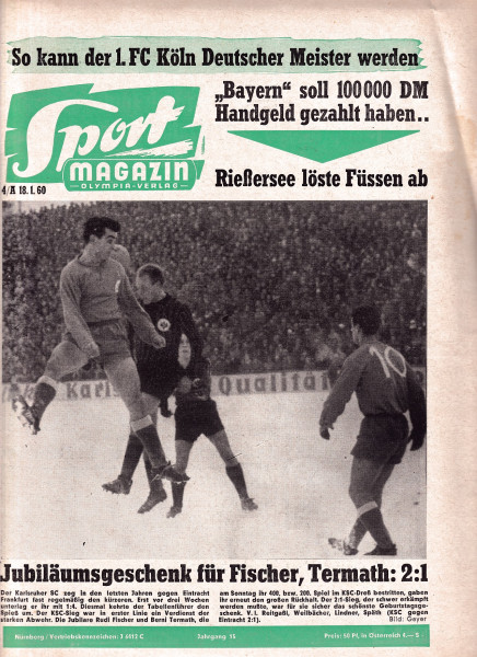 Sport Magazin - 1960 4 A - 18. Januar 1960