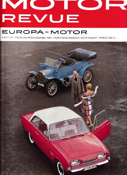 Motor Revue - Heft 37 - Frühjahr 1961 - Hispano-Suiza, Daimler-Benz-Museum