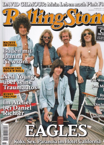 Rolling Stone 2015-10 Oktober - Ausgabe 252 - David Gilmour, Eagles, Joanna Newsom - mit CD