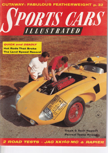 Sports Cars Illustrated - 1957 March
