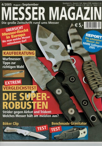 Messer Magazin, 2005/04, August/September