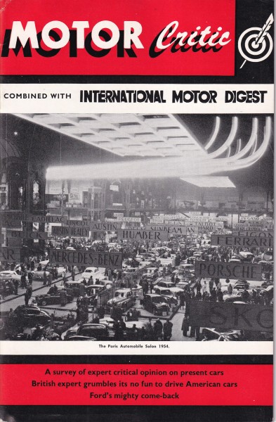 Motor Critic - 1954 November - combined with International Motor Digest