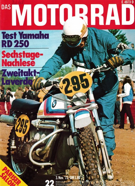 Das Motorrad - 1973 - Heft 22 - Yamaha RD 250, Zweitakt-Laverda