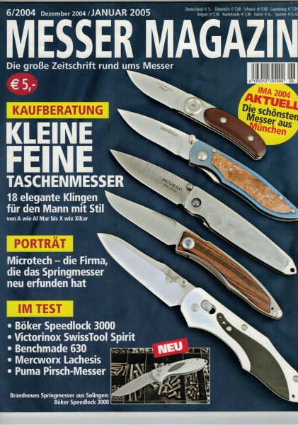 Messer Magazin, 2004/06, Dezember 2004/Januar 2005