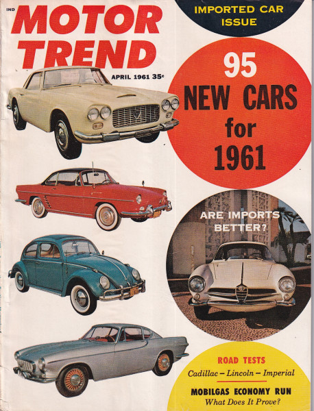 Motor Trend - 1961 April