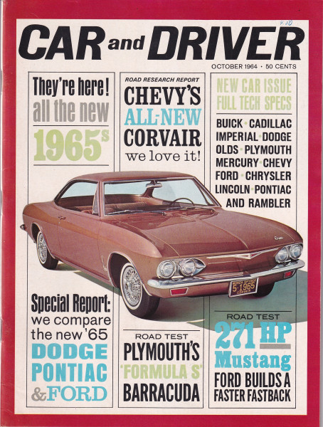 Car and Driver - 1964 October