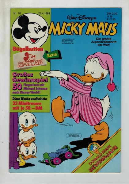 Micky Maus 1984 Nr. 18 / 28.04.1984