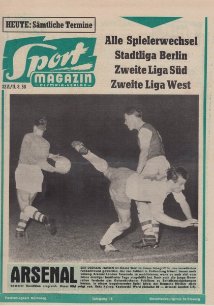 Sport Magazin - 1958 32 A - 11.08.1958