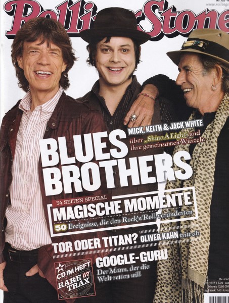 Rolling Stone 2008-05 Mai - Ausgabe 163 - Portishead, Felice Brothers, Coldplay - mit CD