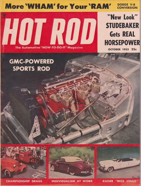Hot Road Magazine - 1953 October