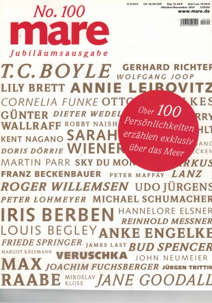 mare - Die Zeitschrift der Meere - Heft 100 - 2013 Oktober/November