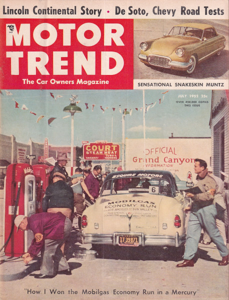 Motor Trend - 1952 July