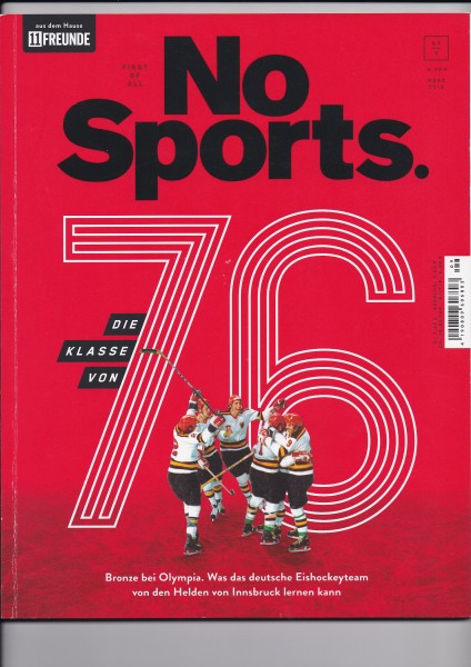 No Sports - Nr. 9 - Die Klasse von 76 - Das deutsche Eishockey-Team