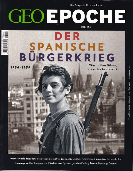 GEO Epoche Nr. 116 - Der Spanische Bürgerkrieg 1936-1939