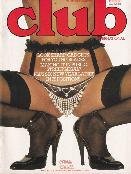 Club International - Sex Magazin - 1979 - Volume Eight-Number One