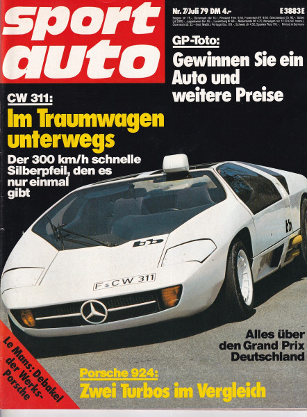 sport auto - 1979 Juli