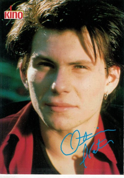 Kino-Autogrammkarte - Christian Slater