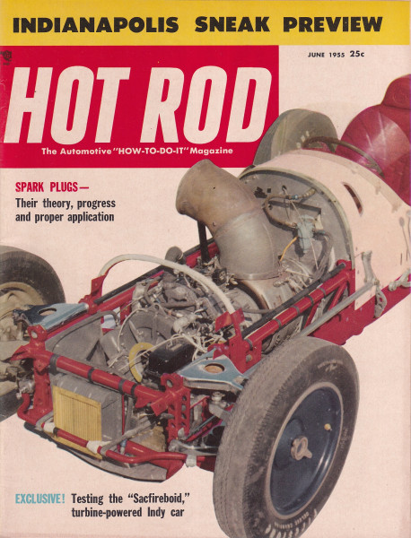 Hot Road Magazine - 1955 June